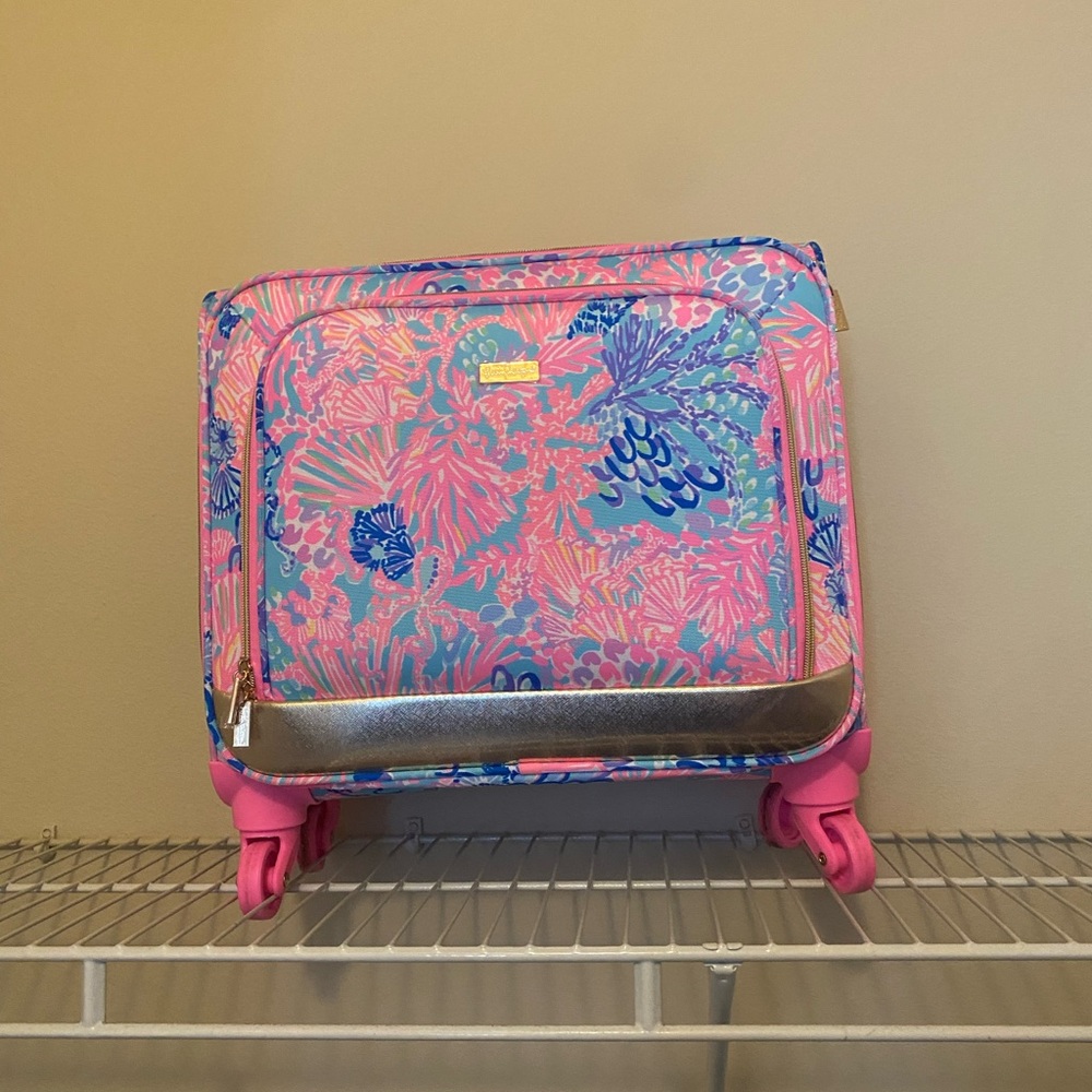 Lilly Pulitzer Suitcase Splendor in the Sand